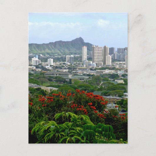 Carte Postale Honolulu, Hawaii (Devant)