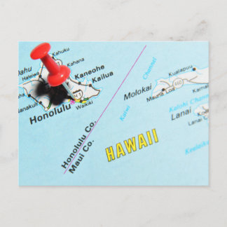 Carte Postale Honolulu, Hawaii
