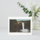 Carte Postale Honolulu, HI - Vue des chutes Rainbow (Debout devant)