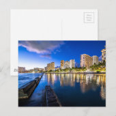 CARTE POSTALE HONOLULU OAHU HAWAI (Devant / Derrière)