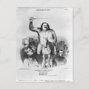 Carte Postale Honore de Balzac
