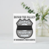 Carte Postale Honorer Le Fallen2 (Debout devant)