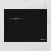 Carte Postale Honorer le Mois de l'histoire des Noirs inspirant (Dos)