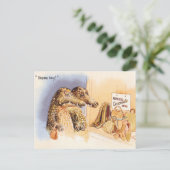 Carte Postale Honte (Debout devant)