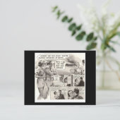 Carte Postale Honte À Toi Dick ! Annonce rétro (Debout devant)