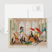 Carte Postale Honte et Regret, une pièce de Tragi-Comic (Devant / Derrière)