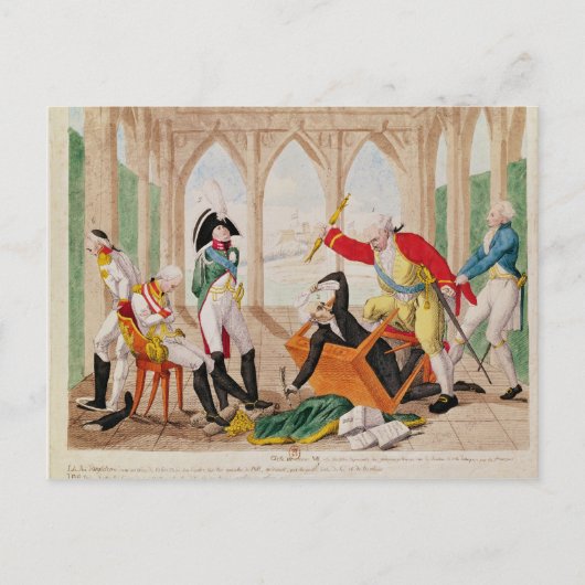 Carte Postale Honte et Regret, une pièce de Tragi-Comic (Devant)