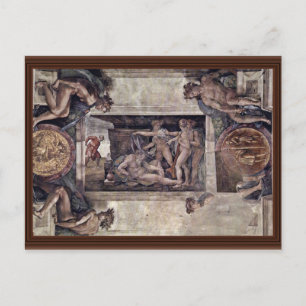 Carte Postale Honte Et Ridicule De Noé Drunken Par Michelan