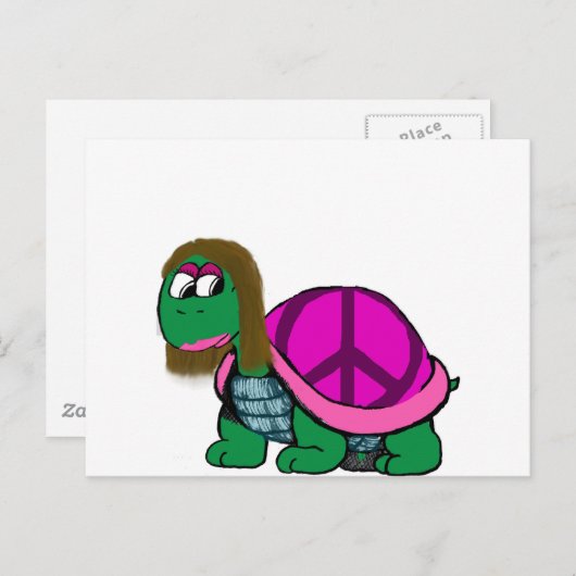 Carte Postale Honu gril paisible (Devant / Derrière)