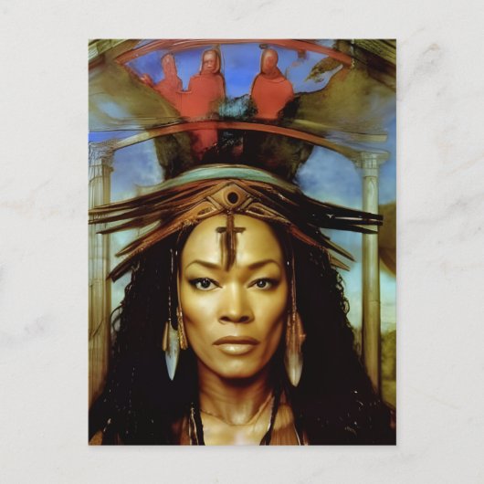 Carte Postale Hoodoo Priestess (Devant)