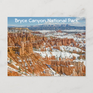 Carte Postale Hoodoos à Sunset Point Bryce Canyon National Park