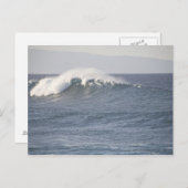 Carte Postale Hookipa Beach Park, Côte Nord de Maui, (Devant / Derrière)