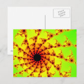 Carte Postale Hooks Mandelbrot (Devant / Derrière)