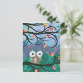 Carte Postale Hoolandia (c) 2013 - Série d'expressions de hibou (Debout devant)