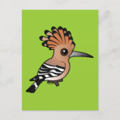 Carte Postale Hoopoe Birdorable (Devant)