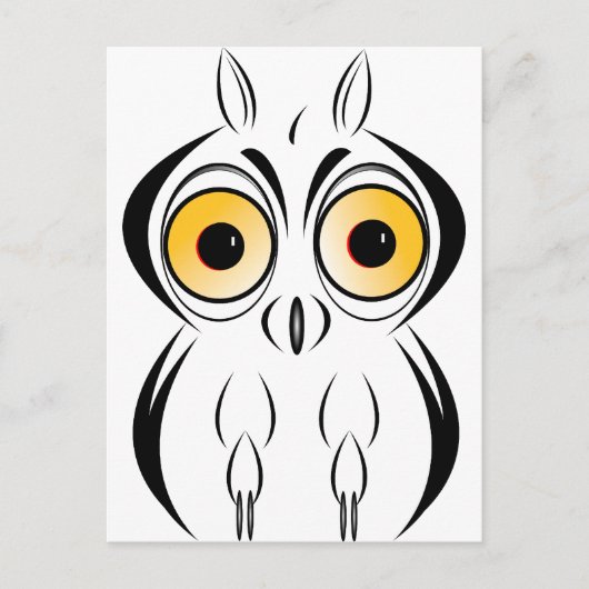 Carte Postale Hooty (Devant)