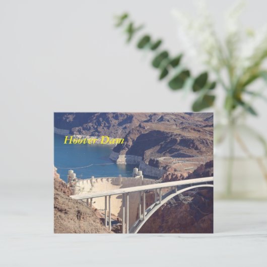 Carte postale Hoover Dam (Debout devant)
