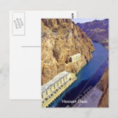 Carte Postale Hoover Dam, Nevada (Devant / Derrière)