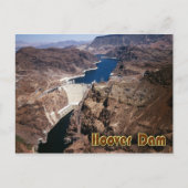 Carte Postale Hoover Dam - vue aérienne (Devant)