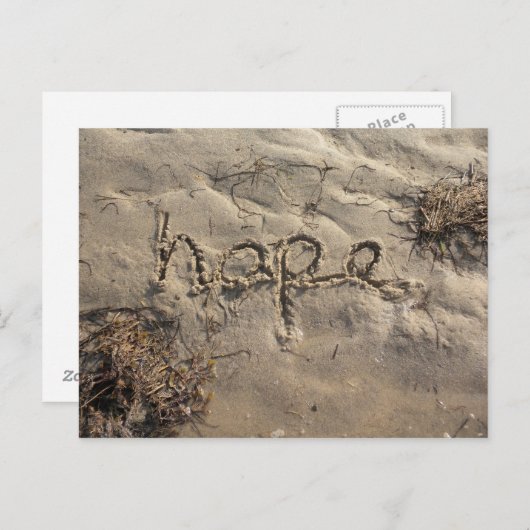 Carte postale Hope (Devant / Derrière)