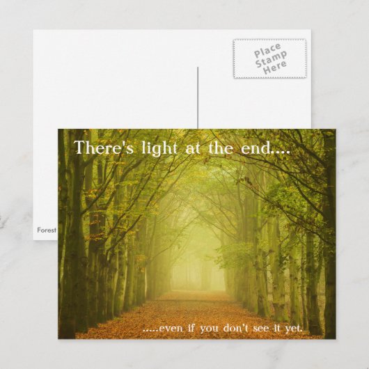 Carte postale Hope (Devant / Derrière)