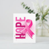 Carte Postale Hope 2 Cancer du sein (Debout devant)