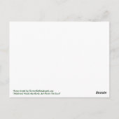 Carte postale Hope Angel (Dos)