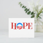Carte Postale HOPE Barrack Obama (Debout devant)