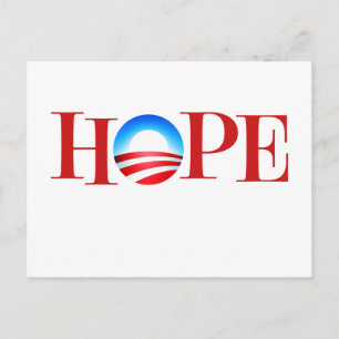 Carte Postale HOPE Barrack Obama