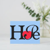 Carte postale Hope Heart (Debout devant)