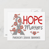 Carte Postale Hope Matters 3 Maladie de Parkinson (Devant / Derrière)
