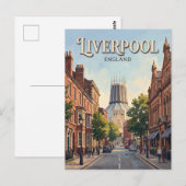 Carte Postale Hope Street Angleterre (Devant / Derrière)