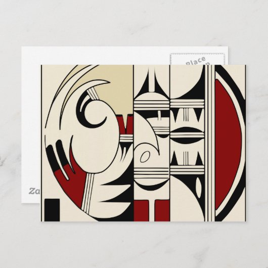 Carte Postale Hopi Pottery 01 (Devant / Derrière)