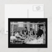 Carte Postale Hôpital de campagne pour infirmières de la Premièr (Devant / Derrière)