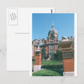 Carte Postale hôpital Johns Hopkins (Devant / Derrière)
