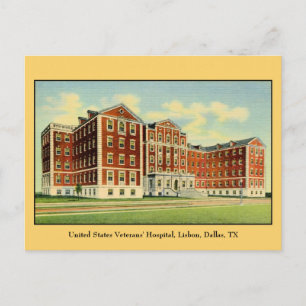 Carte Postale Hôpital pour anciens combattants des États-Unis, L
