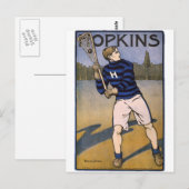 Carte Postale Hopkins Lacrosse 1902 - Bristow Adams (Devant / Derrière)