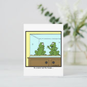 Carte Postale Hoquets en classe de biologie (Debout devant)