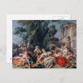 Carte Postale Horaires (Devant / Derrière)