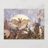 Carte Postale Hordes de fées de John Anster Fitzgerald attaquant (Devant)