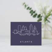 Carte Postale Horizon d'Atlanta (Debout devant)