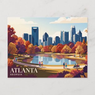 Carte Postale Horizon d'Atlanta États-Unis