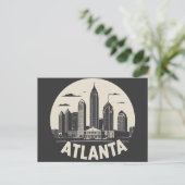 Carte Postale Horizon d'Atlanta Géorgie (Debout devant)