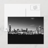 Carte Postale Horizon de Chicago (Devant / Derrière)