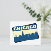 Carte Postale Horizon de Chicago (Debout devant)