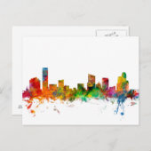 Carte Postale Horizon de Grand Rapids Michigan (Devant / Derrière)