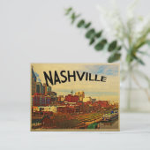 Carte Postale Horizon de Nashville Tennessee (Debout devant)