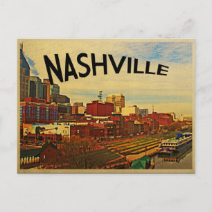 Carte Postale Horizon de Nashville Tennessee