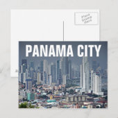 Carte Postale Horizon de Panamá City (Devant / Derrière)