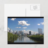 Carte Postale Horizon de Philadelphie (Devant / Derrière)